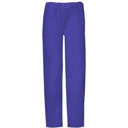 Purple Drawstring Utility Scrub Pant