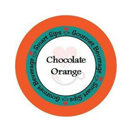 Smart Sips Coffee COFCHOORAN48 Chocolate Orange Coffee, Single Serve Cups Compatible with All Keurig K-cup Brewers - Count of 48