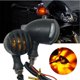 thumbnail image 1 of 2 intermitentes halógenos para motocicleta, 12 V, impermeables, lámpara roja universal para motocicleta, scooter, quad, cruiser, cafe racer, todoterreno, enduro., 1 of 5