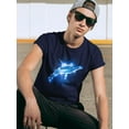 thumbnail image 2 of A Neon Dolphin T-Shirt Men -Image by Shutterstock, Male 5X-Large, 2 of 4