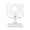 White, variant on Transparents AntiSlip Tablets Holder Stand With Rotating Base for 12.9Inch Screens For Home Offices Use