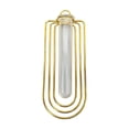 thumbnail image 2 of Gold Iron Hydroponic Vase, Clear Glass Wall Planter for Home and Office Decor, 2 of 6