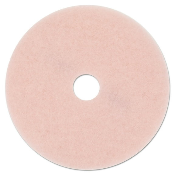 3M Ultra High-Speed Eraser Floor Burnishing Pad 3600 27" Pink 5/Carton 25863