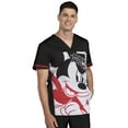 thumbnail image 4 of Tooniforms Disney Men's V-Neck Medical Scrub Top TF707, 4 of 7