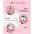 thumbnail image 2 of KFFKFF Electric Cotton Candy Machine with Cart, 1000W Commercial Candy Floss Maker with 20.5 in Stainless Steel Bowl, Sugar Scoop, and Drawer, User-Friendly Design, Ideal for Home, Kids' Parties, 2 of 9
