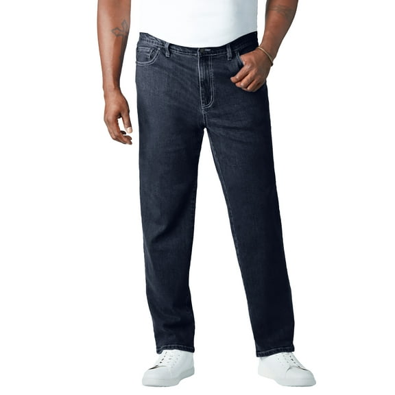 Liberty Blues Men's Big & Tall ™ Relaxed-Fit Stretch 5-Pocket Jeans