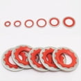 thumbnail image 3 of 60pcs A/C Gasket Assortment,AC Compressor Seals Automotive Air Conditioning Compressor Port Seal Washer Kit, 3 of 6