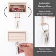 thumbnail image 4 of Car Garage Key Holder with Opening Door, Key Holder for Wall Hot, 4 of 5