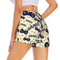 Haiem Game Controller Women's 2 in 1 Running Shorts Lightweight