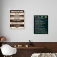 thumbnail image 5 of Bible Verses Wall Art for Kids,Psalms 91 Scripture Canvas Wall Art,Christian Religious Wall Art Gifts for Kids,Ready to Hang For Kids Nursery/Classroom/Bedroom Wall Decor 12" x 15", 5 of 6