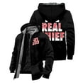 thumbnail image 2 of Jey Uso The Real Chief Zipper Hoodies Women Men Jacket Parkas Long Sleeve Casual Streetwear Winter Coat, 2 of 3