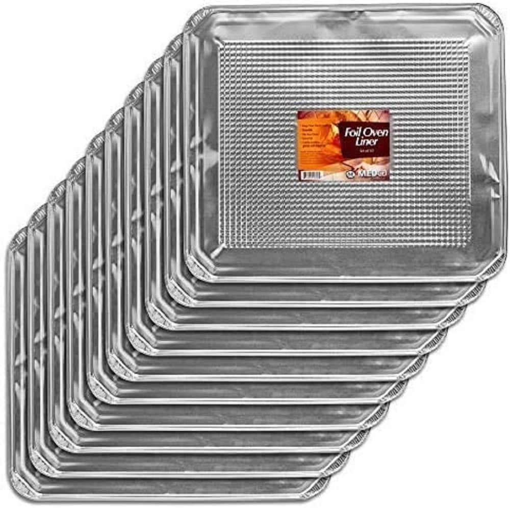 MEDca Foil Oven Liner 18.5 x 15.5 inch Bulk Pack, Set of 100 Food Wraps