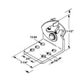 thumbnail image 2 of SeaStar 035531 3300 Dual Cable Inboard Connection Bracket, 2 of 2