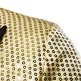 thumbnail image 5 of SEMIMAY Casual Men's Charm Jacket Coat Fit Suit Party Sequin Top One Button Men's Coats Jackets, 5 of 9