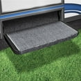 thumbnail image 3 of Prest-O-Fit 2-1073 Wraparound + Plus RV Step Rug Stone Gray 20 In. Wide, 3 of 13