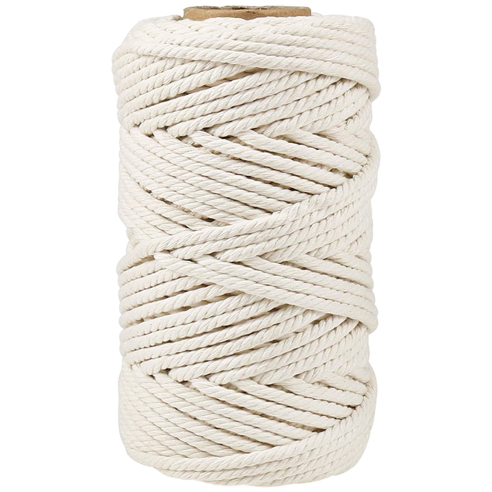 8/4 Cotton Warp Thread For Weaving – 2 Rolls, 250m Each, High Strength Yarn For Carpets, Blankets & DIY