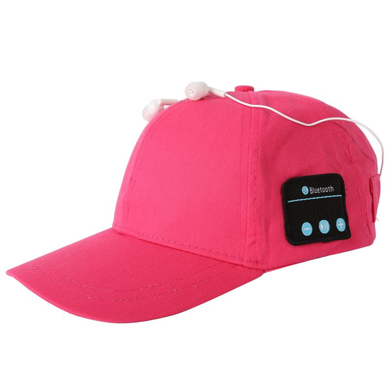 cap with bluetooth headphones