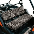 thumbnail image 3 of Binienty UTV Replacement Seat Covers Universal for Kawasaki Mule 3000 4010 4x4 Cheetah Print Soft Anti-scratch UTV Bench Seat Cover for Mule 3020 2001-2002 Accessory Parts, 3 of 8