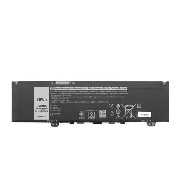 DMMNS F62G0 Battery for Dell Inspiron 13 7000 i7373 7373 7386 7370 7380 5370 P83G P87G P91G P83G001 Vostro 13 5370 Laptop