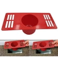 thumbnail image 4 of Bewildely Golf Putting Cup Air Vent Plastic Practice Hole Reutilizable Outdoor Golfer Trainer Golf Skill Training Aid Equipment Juegos de cartas rojo Bewildely FN008431-01B, 4 of 6