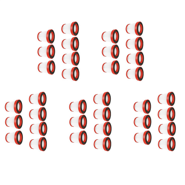 35Pcs for Deerma VC01/VC10 Cordless Vacuum Cleaner Accessories H11 Filter Grade Folding Filter