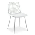 thumbnail image 2 of Poly & Bark Marais Dining Chair in White (Set of 4), 2 of 13