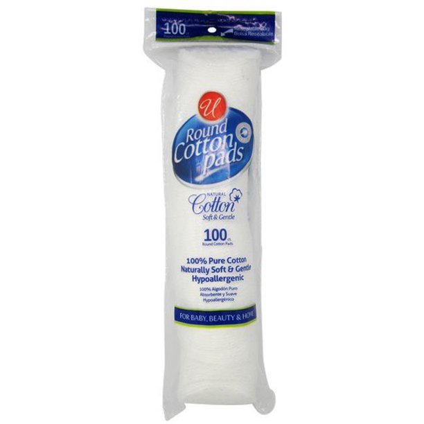 DDI 2290776 Round Cotton Pads Case of 144 144 Per Pack Walmart