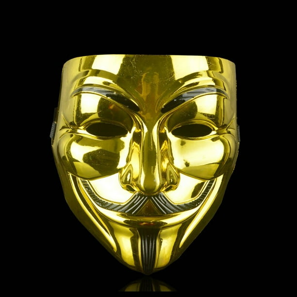 Máscara De Guy Fawkes (Anonymous) - 2 Unidades En Blanco Y Beige - Para Disfraces De Halloween, Cosplay O Fiestas