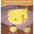 thumbnail image 3 of Luz Nocturna Recargable de Axolote para Niños DREAMING MY DREAM LED, 3 of 7
