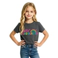 thumbnail image 4 of Hello Kindergarten Shirts Baby Girl Cute Rainbow Back to School T-Shirt First Day of School Short Sleeve Tees Top, 4 of 4