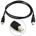 thumbnail image 5 of 2X USB-C USB 3.1 Type C Macho A USB 2.0 B Tipo Macho Cable de Datos TeléFono Impresora, 5 of 5