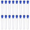 thumbnail image 3 of 50Pcs Clear Storage Tubes For Laboratory Work Transparent Plastic Test Tubes With Caps 15X100mm Leak Prevention, 3 of 5
