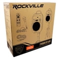 thumbnail image 3 of Rockville Dual 8" Karaoke Machine Speaker System w/Mic Stand w/Tablet Mount+Bag, 3 of 15