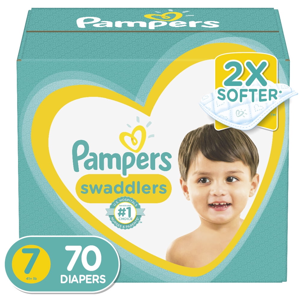 pampers swaddlers size 7 target