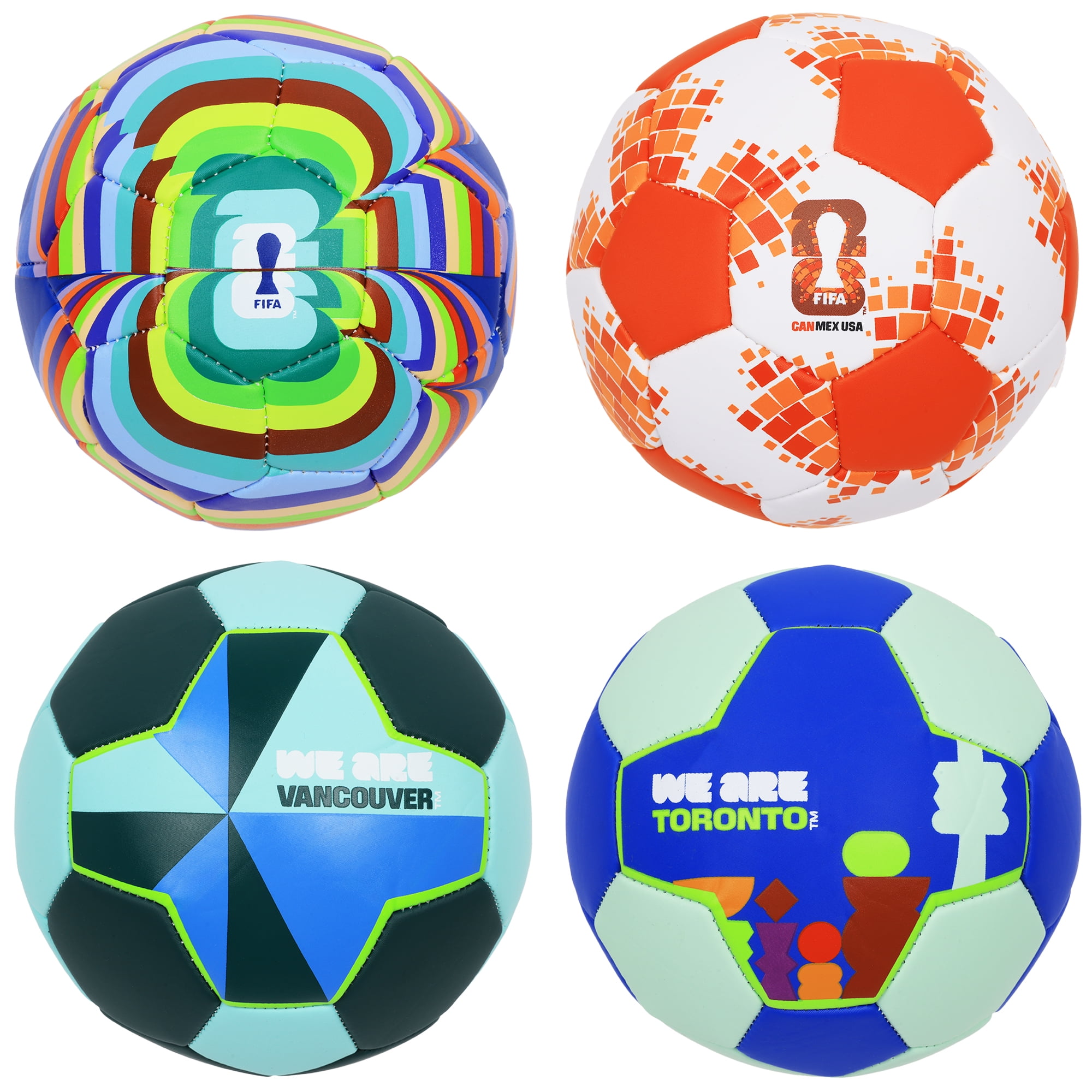 FIFA World Cup 26™ 4pk Size 1 Canada Soccer Ball Set - Walmart.ca
