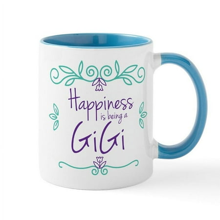 

CafePress - Happiness Is Being A Gigi Mug - 11 oz Ceramic Mug - Novelty Coffee Tea Cup