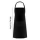 thumbnail image 2 of 2 paquetes de delantales de cocina con hebilla ajustable, delantales de talla grande para hombres y mujeres, 2 of 4