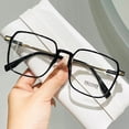 thumbnail image 4 of Lunettes de Protection pour Femmes, Monture Carrée, Ultra Légères, Couleur Bonbon, Transparentes, Gris Transparent, 4 of 6