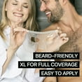 thumbnail image 6 of HOMMEFACE Revitalizing Hydrogel Facial Sheet Mask for Men, Hydrating, Anti-Aging, Soothing, with Hyaluronic Acid, Vitamins, Peptides, Beard-Friendly, 5 Count, 6 of 9