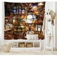 thumbnail image 2 of Moroccan Decor Wall Hanging Tapestry, arabic lamps and lanterns souk evening culture historical traveling destinations, Bedroom Living Room Dorm Accessories, 60 X 80 Inches, by Ambesonne, 2 of 9