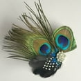 thumbnail image 6 of Elegant Rhinestone Feather Hairpins Bridal Wedding Party Hair Accessories Barrettes, 6 of 7