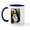 White/Navy Inside, variant on CafePress - Mona / Std Poodle(W) Mug - 11 oz Ceramic Mug - Novelty Coffee Tea Cup