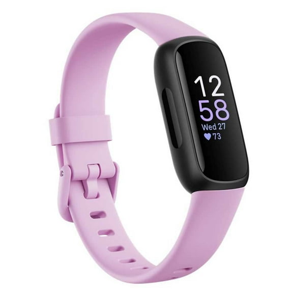 Fitbit Inspire 3 Fitness Tracker – Advanced Health Insights con control del estrés, intensidad del entrenamiento y seguimiento del sueño, frecuencia cardíaca 24/7, incluye bandas clásicas pequeñas y
