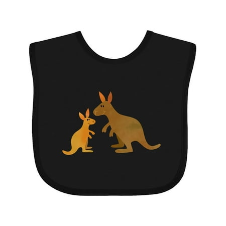 

Inktastic Kangaroo Family Gift Baby Boy or Baby Girl Bib