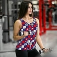 thumbnail image 6 of Zufioo golf Print Women's Vest, Sleeveless Quick-drying Sports T-shirt, Suitable for Yoga, Running, Fitness-, 6 of 7