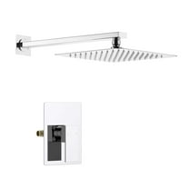 Kibi Cube Pressure Balanced Single Function Shower System with Rough In Valve