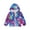 Purple, variant on Hooded Coat Gift for Girls Baby Girls Gradient Color Tie-Dye Hooded Jacket Toddler Kids Cotton Lightweight Zip-up Fleece Jacket Fall Winter Warm Coats 2T-7T Save Big