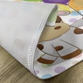 thumbnail image 5 of Ambesonne Birthday Place Mats Set of 4, Cow and Balloons, Standard Size, Multicolor, 5 of 6