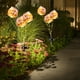 thumbnail image 5 of Luces solares Dandelion 3 LED, estacas de jardín impermeables, apagado automático, decoración exterior, luces solares para jardín, estacas solares resistentes, para caminos, resina, luz, 5 of 8
