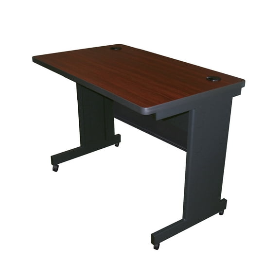 Pronto Mobile Training Table with Modesty Panel Back, 42W x 30D